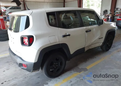 2018 Jeep Renegade Sport 4X4 from USA, damaged, VIN ZACCJBAB1JPJ05872